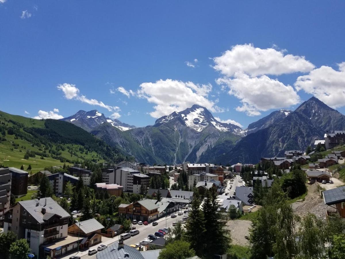 Magnifique Vue Centre Station Daire Les Deux Alpes Dış mekan fotoğraf