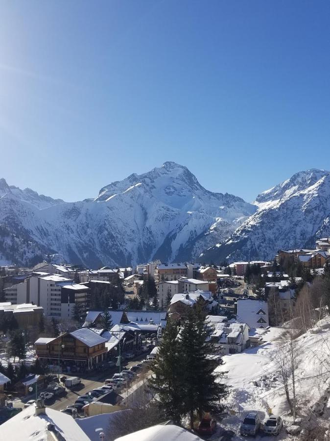 Magnifique Vue Centre Station Daire Les Deux Alpes Dış mekan fotoğraf