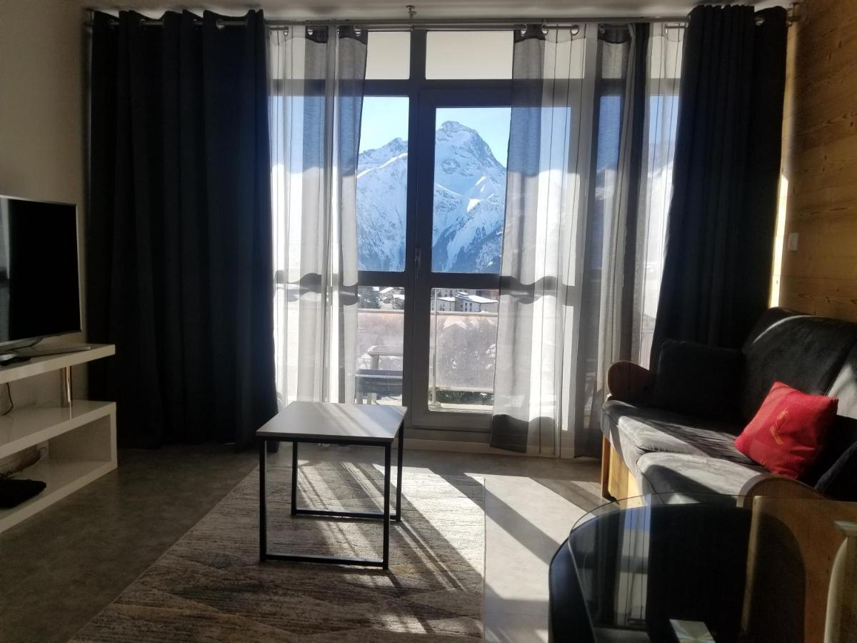 Magnifique Vue Centre Station Daire Les Deux Alpes Dış mekan fotoğraf